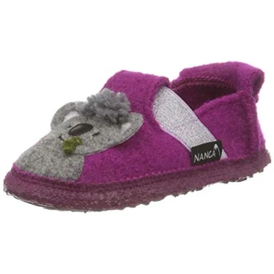 Image of Nanga Koala Babys Slippers for kids, Size: 8K, Beere Wool