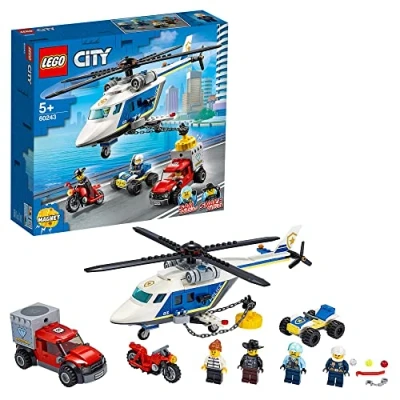 Image of LEGO 60243 City Police Helicopter Chase
