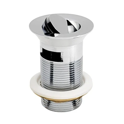 Image of Flip Top Chrome Basin Waste (Slotted)
