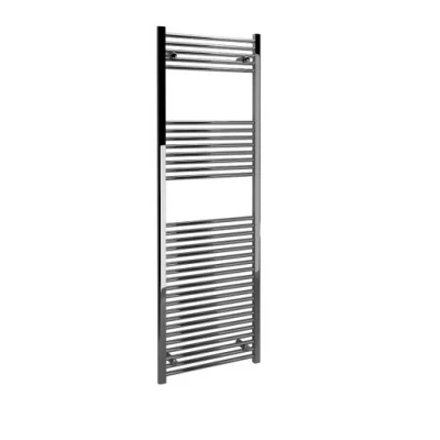 Image of Vitellio Straight Chrome Towel Rail 1800mm X 600mm