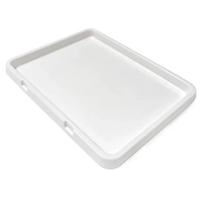 Image of Artway Plastic Inking Tray/Palette, 25x19x1.5cm, White