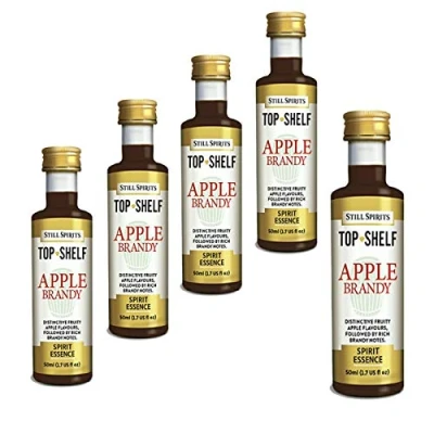 Image of 5X Still Spirits Top Shelf Apple Brandy Essence Flavours 2.25L