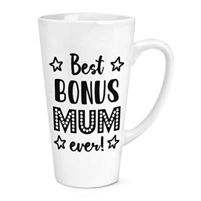 Image of Best Bonus Mum Ever 17oz Large Latte Mug Cup