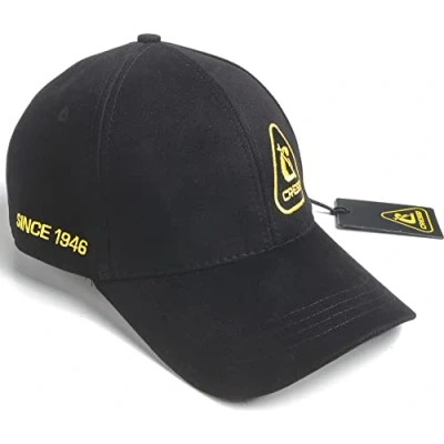 Image of Cressi Unisex Baseball Cap, Black Yellow, One Size UK