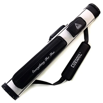 Image of CUESOUL Soocoo Series 2x2 Hard Pool Cue Case Holds 2 Butt and Shafts,Four Color Available (CSCC R210)