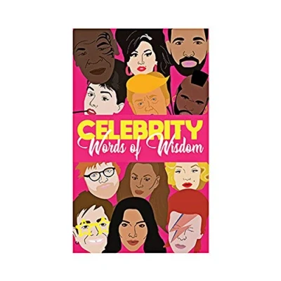 Image of Gift Republic GR490069 Celebrity Words of Wisdom Trivia Card Game