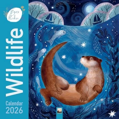 Image of Bex Parkin: Wildlife Wall Calendar 2026 (Art Calendar)