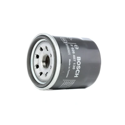 Image of 25181616, 96475855, 96985730 Oil Filter BOSCH F 026 407 130 M 18 x 1,5 Spin on CHEVROLET: Aveo / Kalos Hatchback, Spark, Saloon