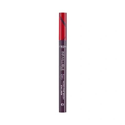 Image of L&#039;Oréal Paris Infallible Grip Micro Fine 0.01mm 36H Eyeliner Dew Berry