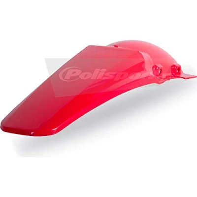 Image of Polisport Honda Rear Fender CRF 250 R 2008 2009, Red Motocross4u