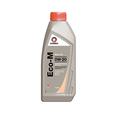 Image of Comma Eco M 0W 20 0W20 Fully Synthetic Engine Oil ECOM1L 1 Litre 1L