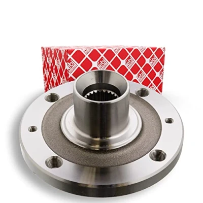 Image of 330796 wheel Hub FEBI BILSTEIN 102189 4 108mm without bearing Front Axle Left, Right PEUGEOT: Partner II Van, I Combispace