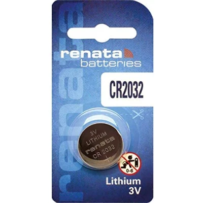 Image of Renata CR2032.CU MFR Lithium Battery, 225mAh