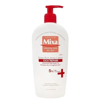 Image of Mixa Cica Reapir Extra Rich Body Lotion with 5% Urea + Panthenol for Dry Skin