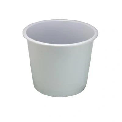 Image of Deflecto 14 Litre Plastic Waste Bin Grey