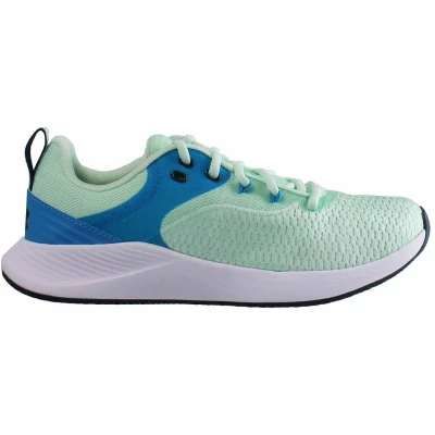 Image of Under Armour Women&#039;s Charged Breathe Tr 3 Cross Trainer, Aqua Foam (301)/White, 9