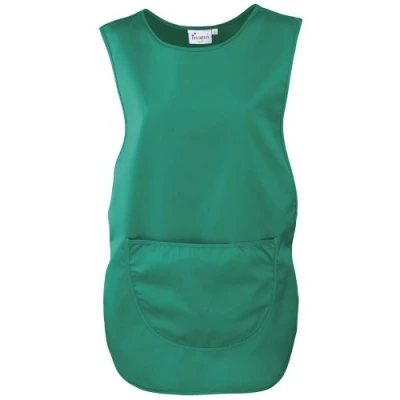 Image of Premier Ladies/Womens Pocket Tabard / Workwear (M) (Emerald)