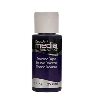 Image of Deco Art Media Paint, Acrylic, Multi Colour, 2.79x2.79x7.62 cm