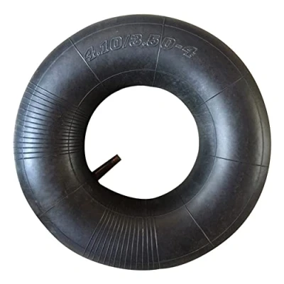 Image of 2PCS Wheelbarrow Inner Tubes 4.10/3.50 4 inch with TR 13 Straight valve for Hand Trucks,Carts Replacement