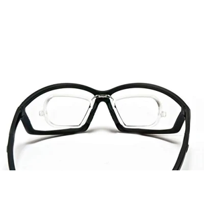 Image of BERTONI Sport Glasses with Adaptor Clip Carrier for Optical Lenses Cycling Motorcycle Skiing Golf Running Italy AF100B