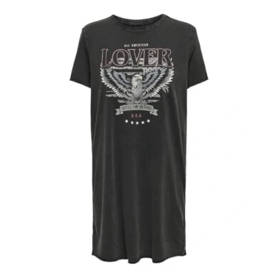 Image of ONLY Women&#039;s Onllucy Life Dress S/S JRS Noos Jersey, Black, XXS