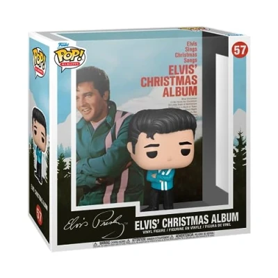 Image of Funko Pop! Albums: Elvis Presley Xmas Album Music Collectable Vinyl Figure Gift Idea Official Merchandise Toys for Kids &amp; Adults Fans Model Collectors