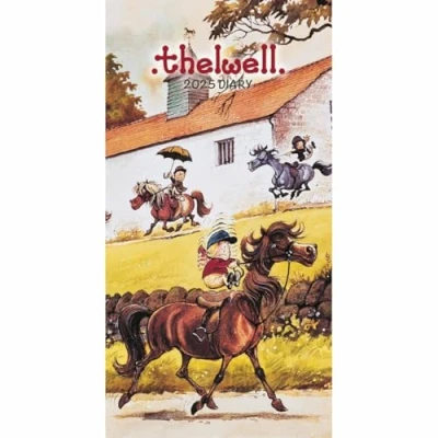 Image of Carousel Calendars Thelwell Slim Diary 2025 (PFP)