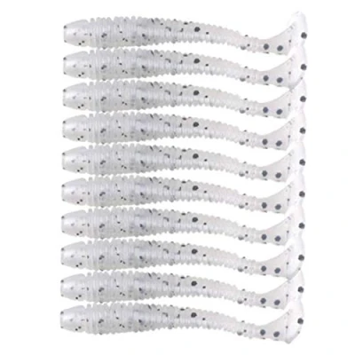 Image of 50pcs Soft Bait Shad Fishing Lure, Lures Swimbait, Worms Baits Paddle Tail Swimbaits,