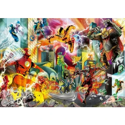 Image of Ravensburger DC Collector&#039;s Edition The Flash 1000 Piece Jigsaw Puzzles for Adults and Kids Age 12 Years Up