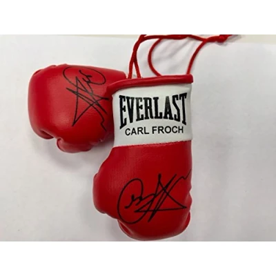 Image of Autographed Mini Boxing Gloves Carl Froch