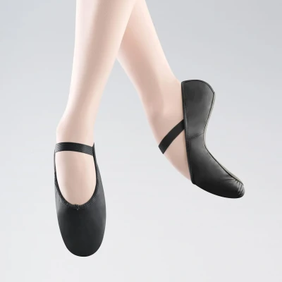Image of Bloch 209 Arise Leather Ballet Shoe, Full Sole,, Black, 9 UK Child