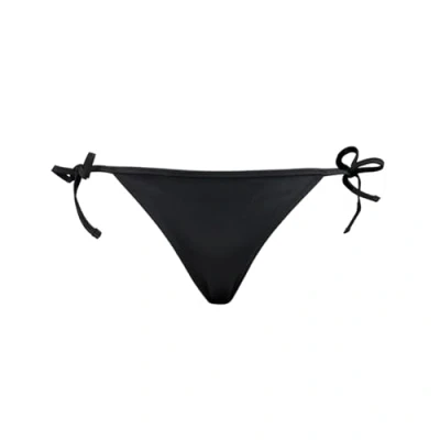 Image of PUMA Women&#039;s Side tie Bikini Bottom, Black, S