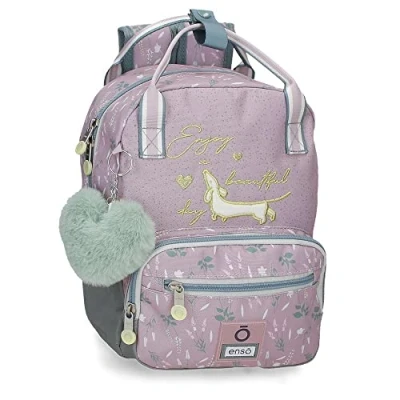 Image of Enso Beautiful day Purple Preschool Backpack 23x28x10 cm Polyester 6,44L