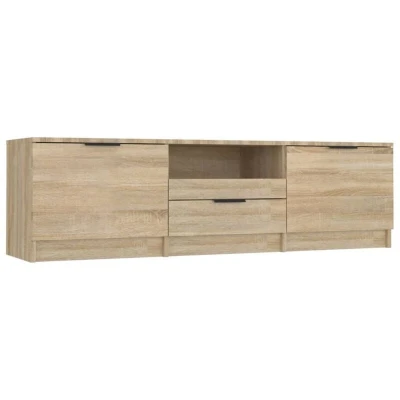 Image of vidaXL TV Cabinet Sonoma Oak 140x35x40 cm Engineered Wood