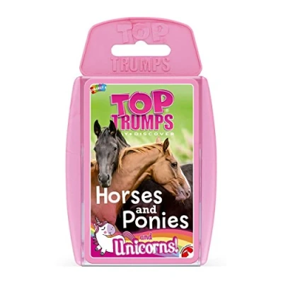 Image of Horses and Ponies Unicorns Top Trumps Card Game