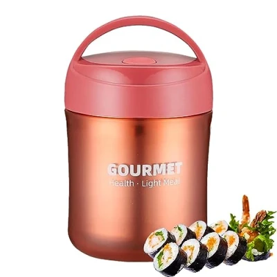 Image of Zankie 500ml Soup Food Flask For Hot Baby Thermal Container Insulated Lunch Box, Adults Kids Thermo Bowl Flask, Warmer