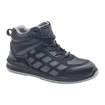 Image of Blackrock S1 P Newport Composite Work Boots, Mens Womens Safety Shoes, Toe Cap, Metal Free Non Metallic Steel, Mesh Leather Size 5