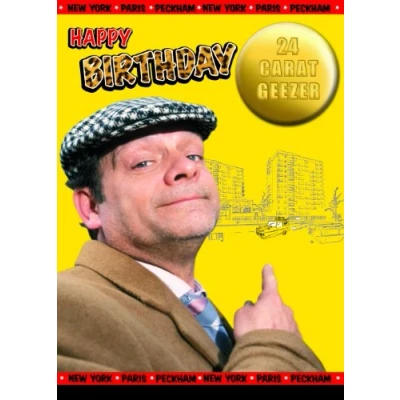 Image of Only Fools and Horses OF002 General Birthday Card Multi,210 x 290 mm
