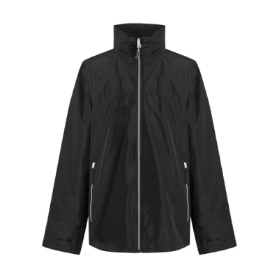 Image of Regatta Professional Men&#039;s Breathable Ascender Waterproof Shell Jacket Black Mineral Grey, Size: XXL