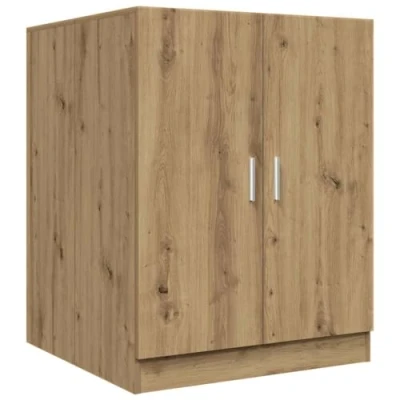 Image of vidaXL Washing Machine Cabinet Bathroom/Laundry Cupboard Artisan Oak, Engineered Wood, 70.5x71.5x91.5 cm, Ample Storage, Multifunctional