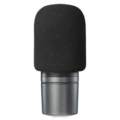 Image of SUNMON Windscreen Foam Cover, Pop Filter for Audio technica AT2020 Condenser Studio Microphone,Compatible with AT 2035 2050 ATR2500 ATR2500X 4040 Microphones,(Black)