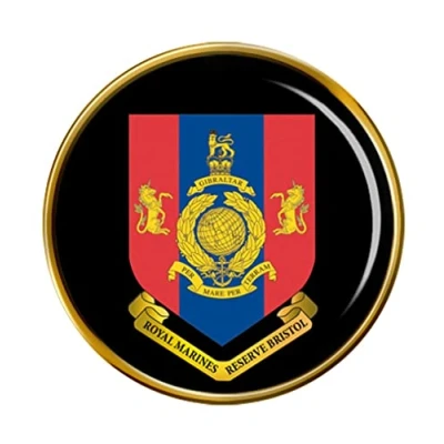 Image of Royal Marines Reserves Bristol Pin Badge