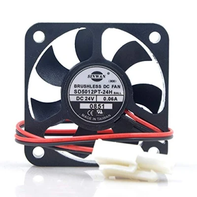 Image of N+A cooling fan SD5012PT 24H,Server Cooler 24H 24V0.06A, silent for 50x50x12mm 2wire