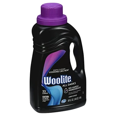 Image of Woolite All Darks Liquid Laundry Detergent, 33 Loads, 50 Fl Oz, Dark &amp; Black Clothes Jeans, Regular HE Washers, midnight breeze scent, packaging may vary