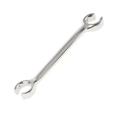 Image of Vogueing Tool Brake Pipe Spanner 10x12MM Open Ring Metric Double End Flare Nut for Hard to Reach, Confined Space