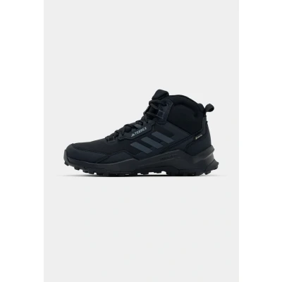 Image of Adidas Terrex AX4 MID Goretex Trainers, Men&#039;s, Size: 11, Core black/carbon grey Synthetics