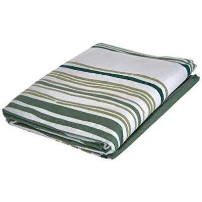 Image of TOM TAILOR 0009857 Flannel Bed Linen Set with Pillowcase 1x 135 x 200 cm + 80 Forest