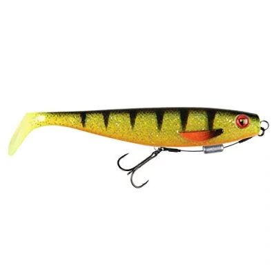 Image of Fox Rage Pro Shad Loaded 14cm 5.5inch UV Perch Pike Fishing Lure