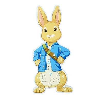 Image of Orange Tree Toys OTT05456 Number Puzzle, Multicolour