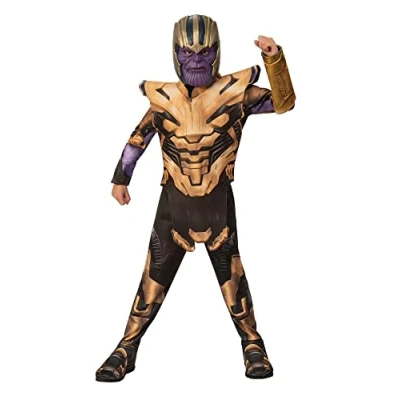 Image of Rubie&#039;s 700651M000 Avengers Thanos Kids Fancy Dress, Boys, Multicolour, M